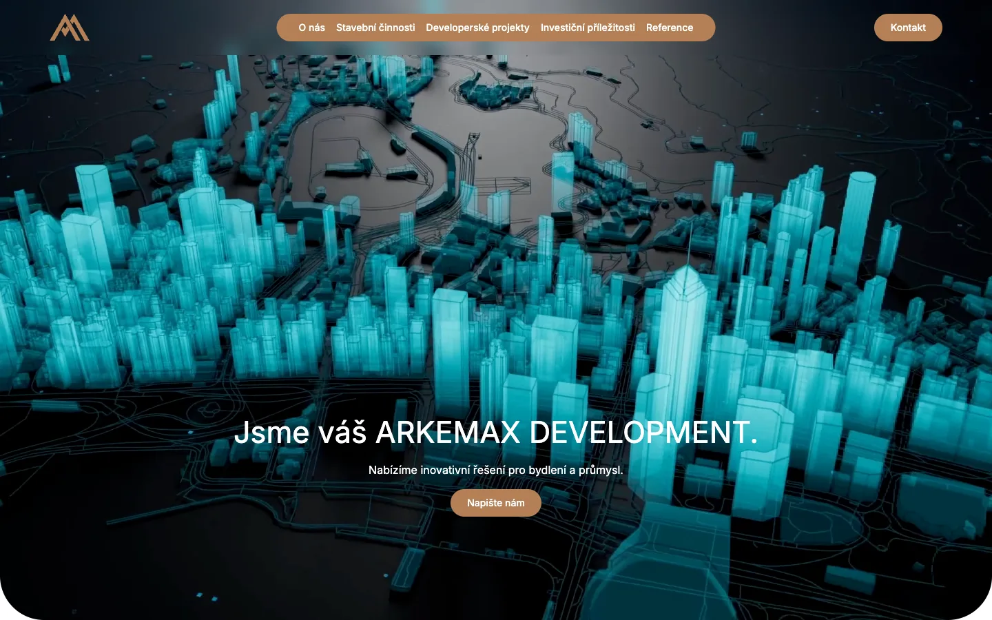 Arkemax Development – Platforma pro skupinu webů