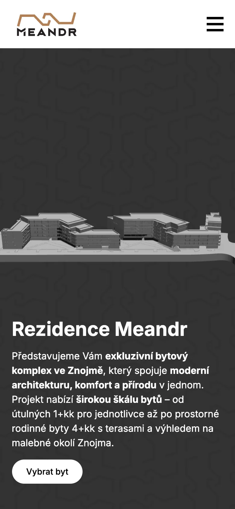 Meandr Znojmo na telefonu