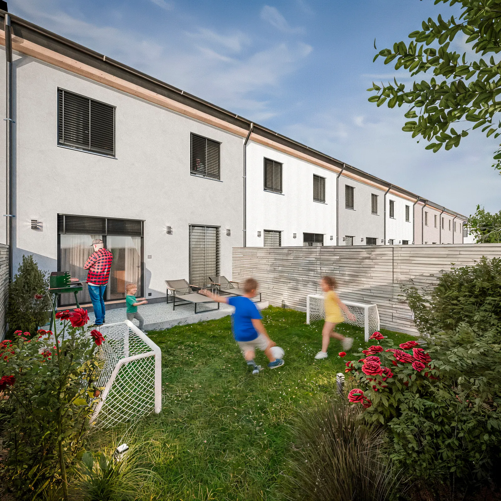 Stochov Living – Zahrada rodinného domu